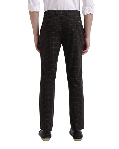 Olive Mens Checks Trousers, Regular Fit, Size: 30 TO 40 at Rs 330 in Surat