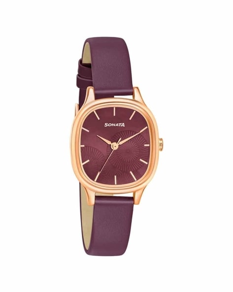 Sonata strap watches for on sale womens