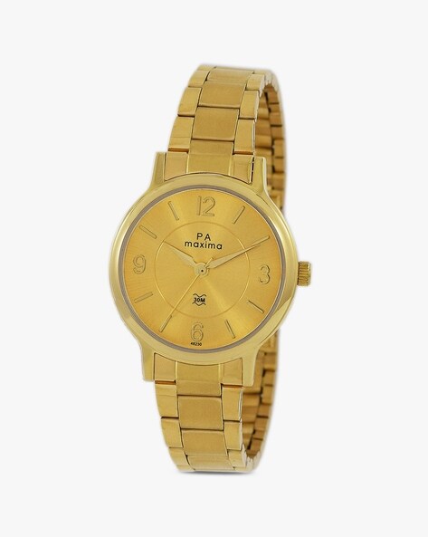 Buy Gold Watches for Women by Pa Maxima Online Ajio