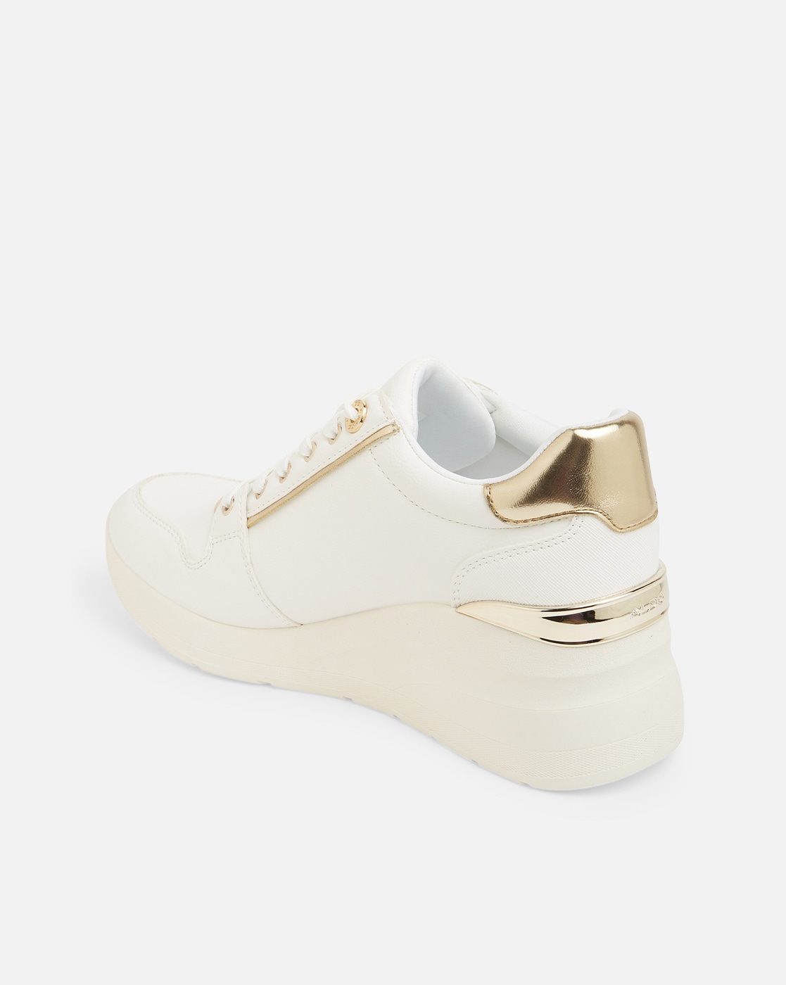 Aldo gold cheap sneakers