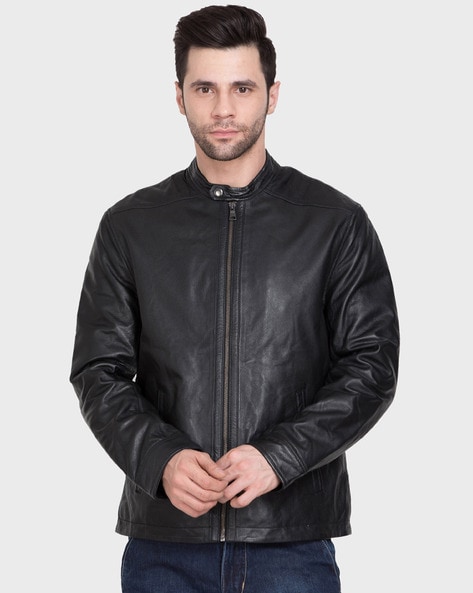 Buy Roadies by Justanned Black Regular Fit Biker Jacket for Women Online @  Tata CLiQ