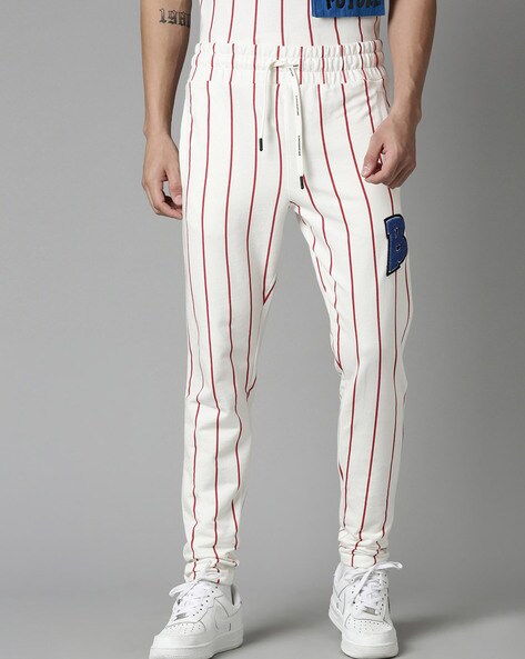 Buy White Track Pants for Men by Styli Online