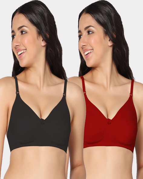 Pack of 2 Full-Coverage T-Shirt Bras