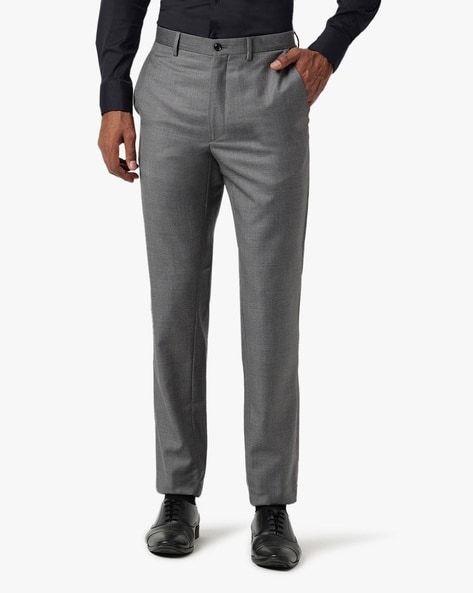 Buy Grey Trousers & Pants for Men by GIORGIO ARMANI Online | Ajio.com