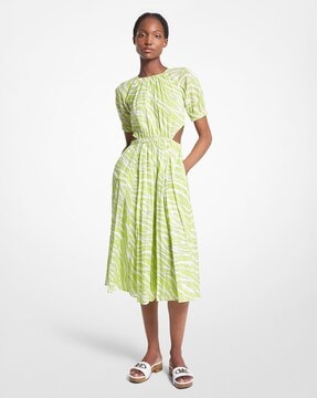 Michael kors sales green dress