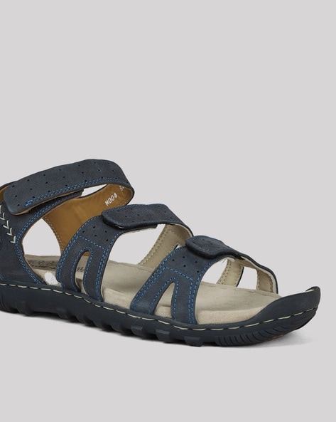 Woodland Men Ogd 3331119_Dnavy Leather Outdoor Sandals-6 UK (40 EU) (7 US)  3331119DNAVY : Amazon.in: Fashion