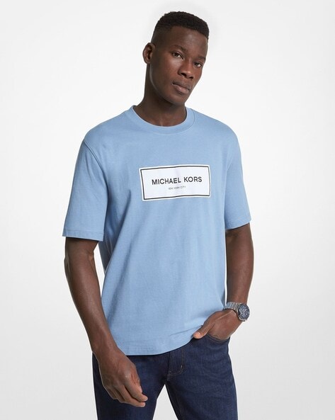 Michael kors t shirt cheap mens blue