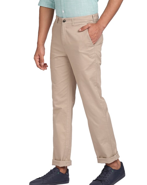 Buy COLORPLUS Men Grey Trousers Online at Best Prices in India |  Flipkart.com