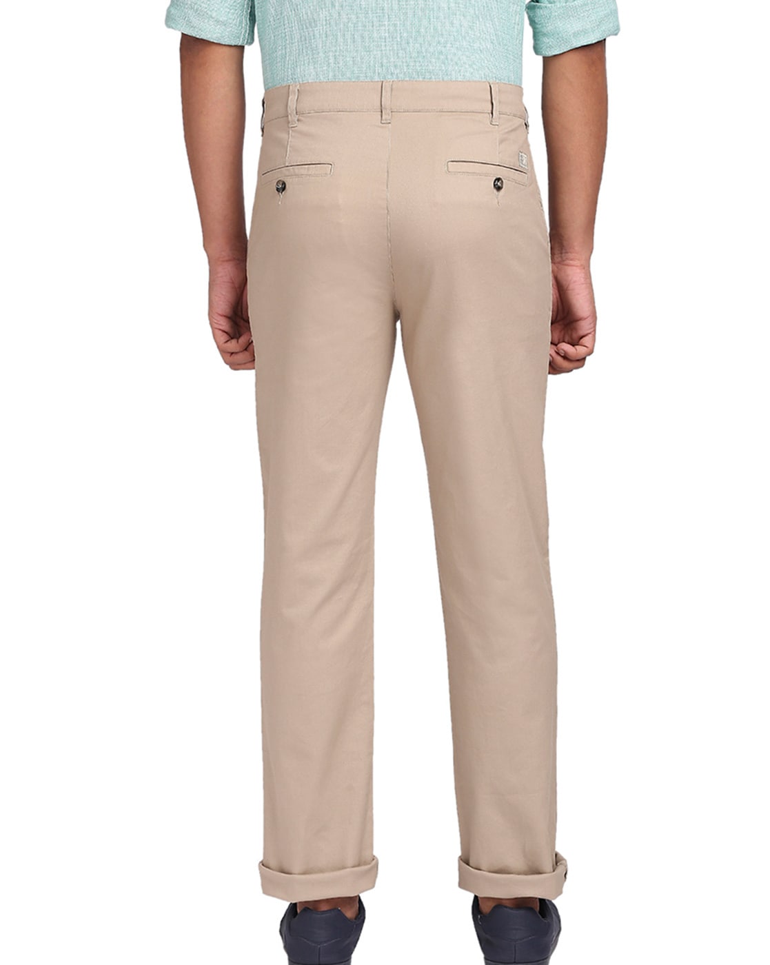 Mens Pants Cotton Casual Stretch male trousers man long Straight High  Quality 4 color Plus size