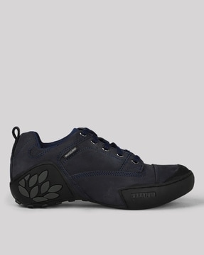 Woodland navy store blue lifestyle shoes