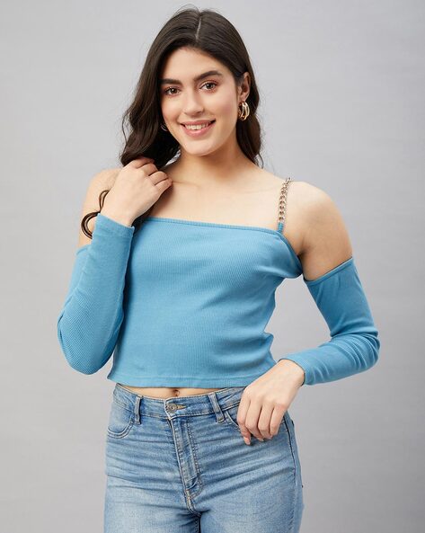 Buy Blue Tops for Women by ORCHID BLUES Online