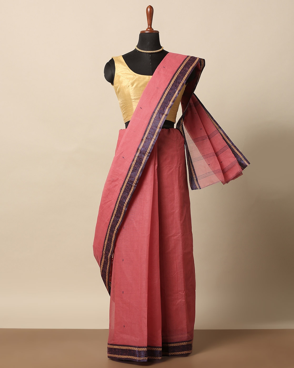 Buy Mustard Sarees for Women by Indie Picks Online | Ajio.com