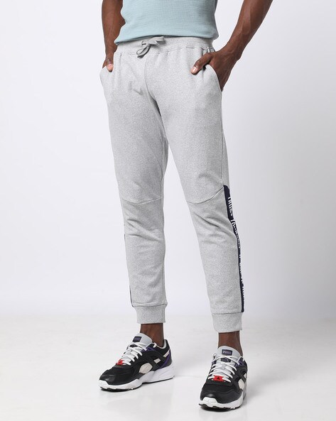 Buy Light Grey Track Pants for Men by Barrels And Oil Online