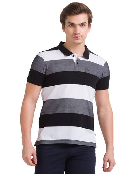 PARX Regular Fit Solid Polo T-Shirt
