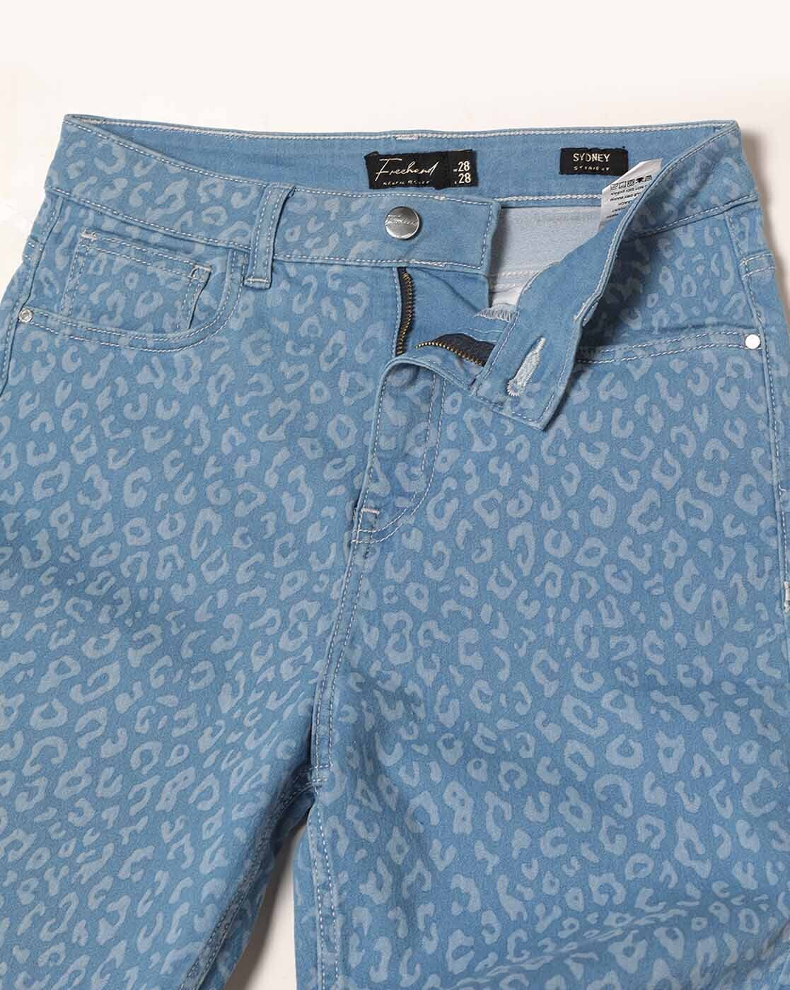 FREE WOMEN JEANS JEGGINGS, BLUE, 26