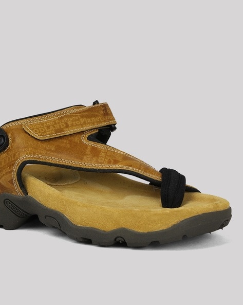 Woodland Men's Leather Sandals and Floaters | Mens leather sandals, Sandals,  Leather sandals