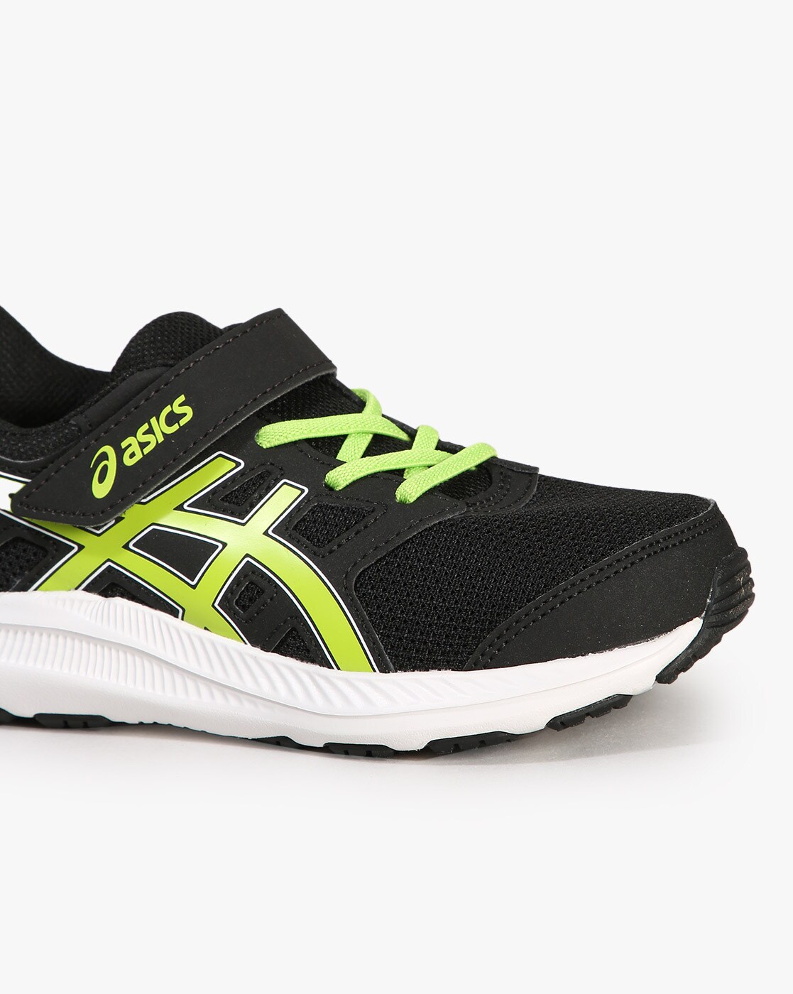 Buy Black & Lime Zest Sports&Outdoor Shoes for Boys by ASICS Online