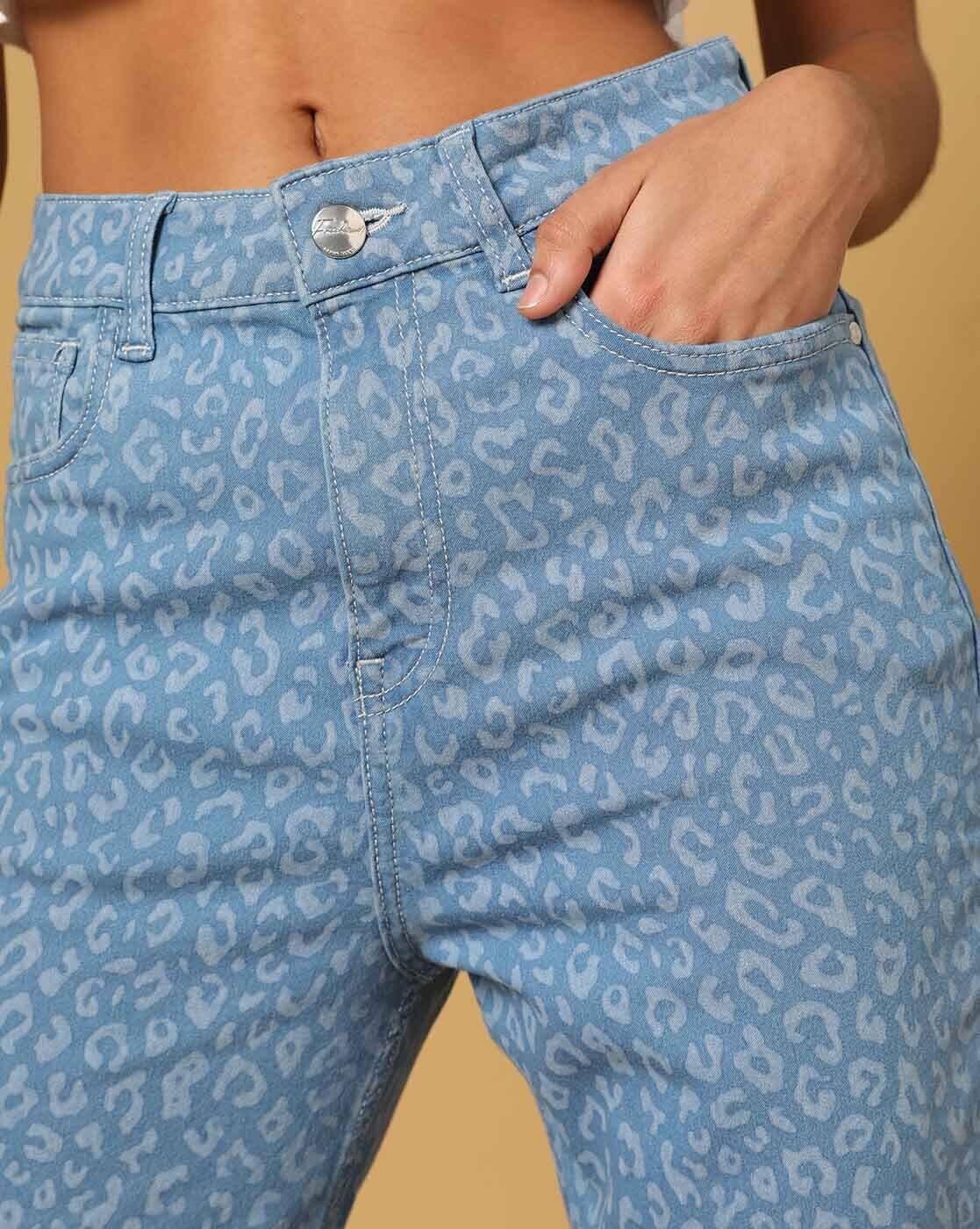 FREE WOMEN JEANS JEGGINGS, BLUE, 26