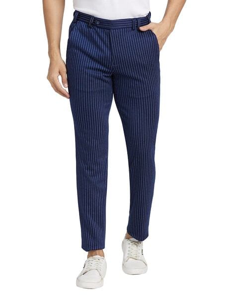 Balenciaga // Blue & White Stripe Trouser – VSP Consignment