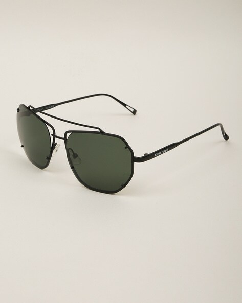 Buy Gold Brown Gradient Full Rim Aviator Vincent Chase Polarized Wired up  VC S11075-C11 Sunglasses at LensKart.com