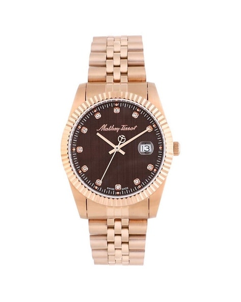 Buy Rose Gold Watches for Men by Mathey Tissot Online Ajio