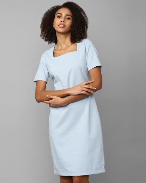 Buy Blue Dresses for Women by ALLEN SOLLY Online