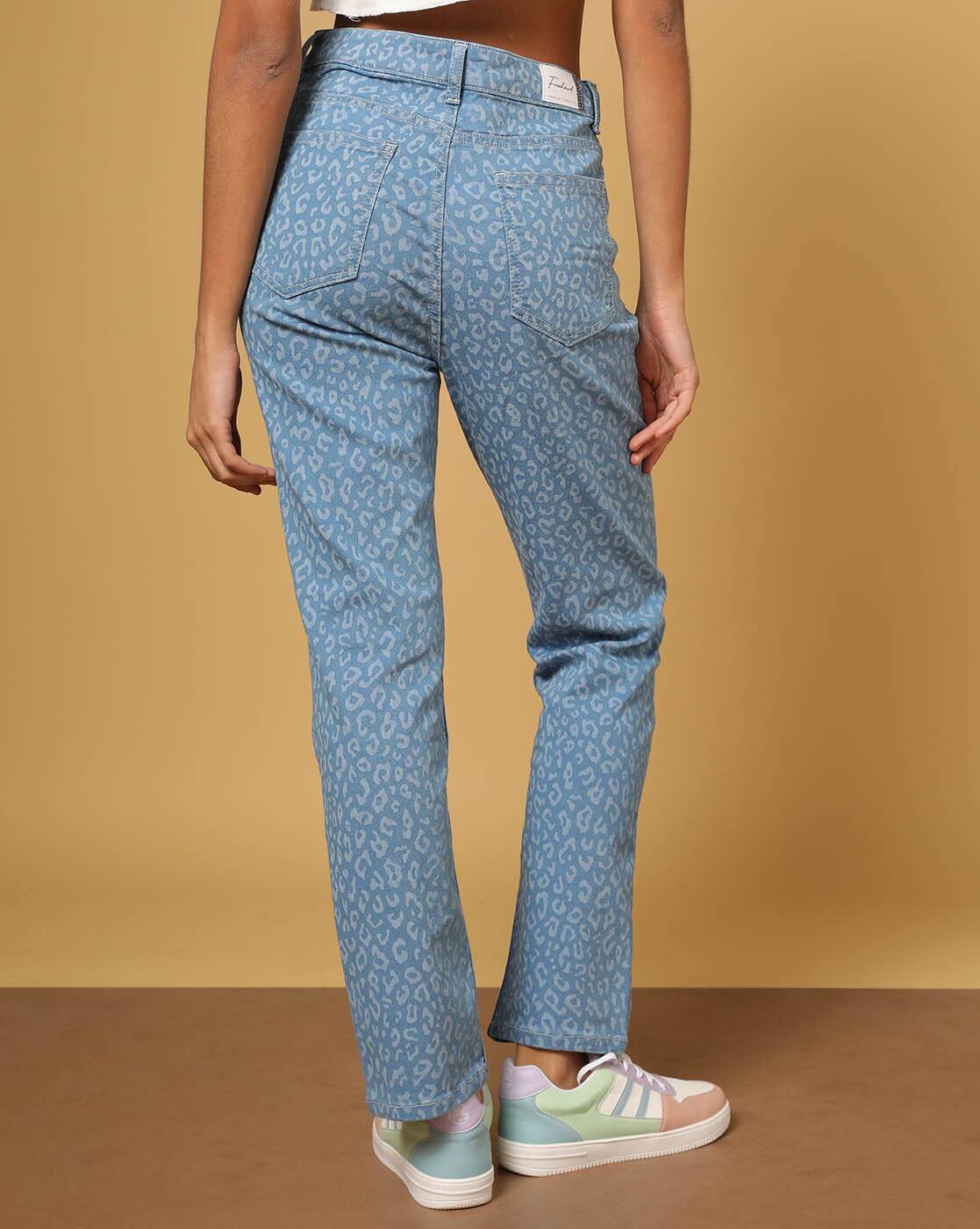 FREE WOMEN JEANS JEGGINGS, BLUE, 26
