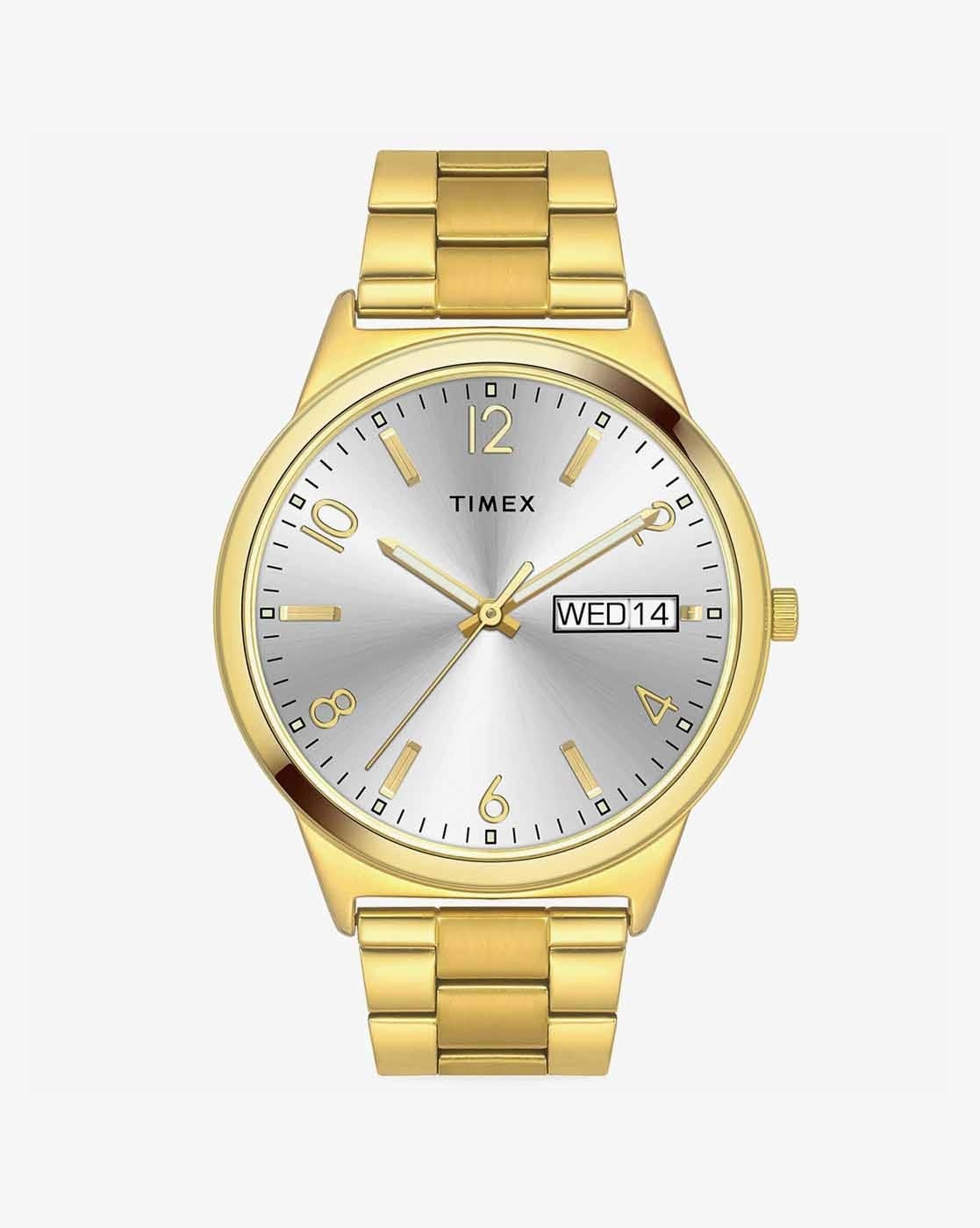 Buy Timex Classics Analog Gold Dial Men's Watch - TI000R421 Online at  Lowest Price Ever in India | Check Reviews & Ratings - Shop The World