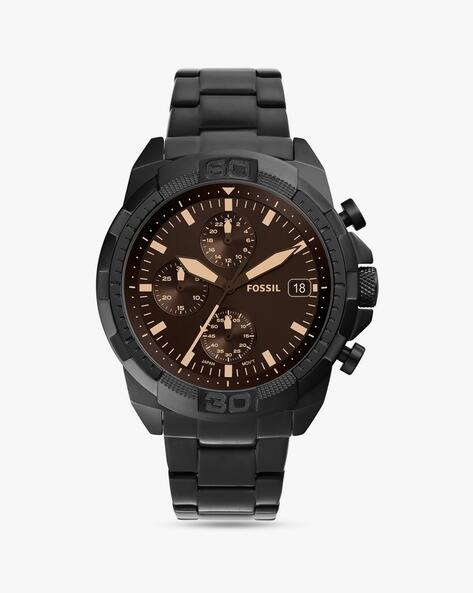 FOSSIL Men Chronograph Black Watch - FS5851
