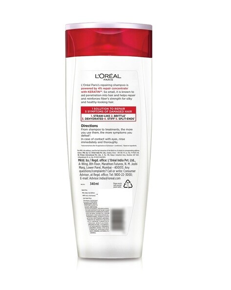 Buy L'Oreal Paris Total Repair 5 Shampoo (1000 ml) Online