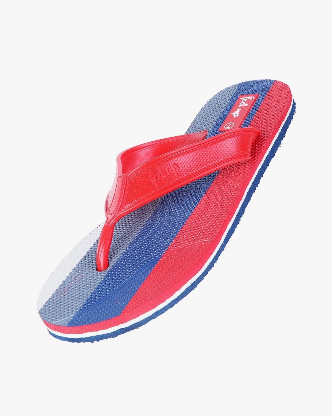 Buy Red Flip Flop & Slippers for Men by FEET UP Online