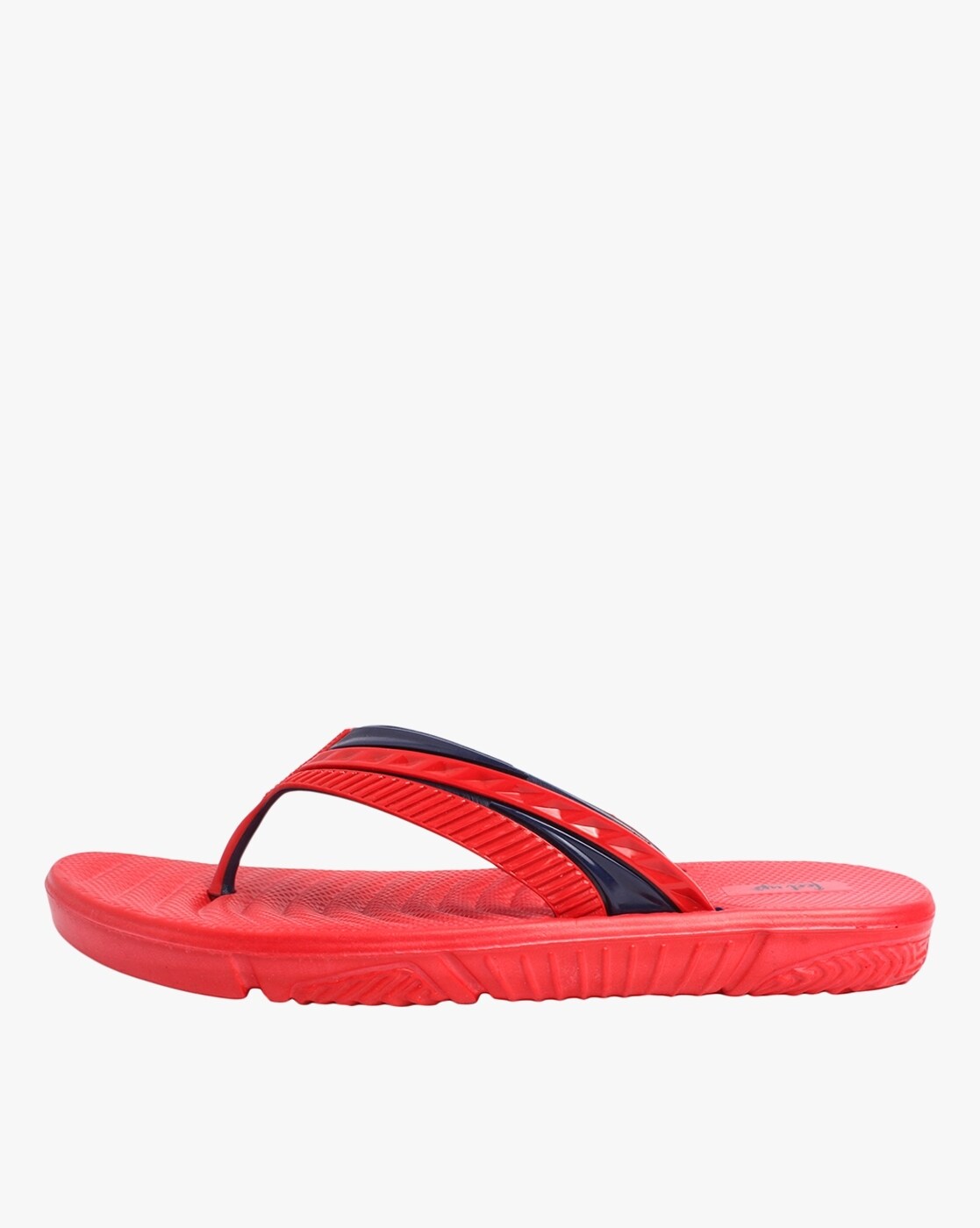 Buy Red Flip Flop & Slippers for Men by FEET UP Online