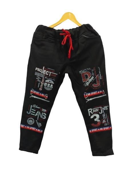 FASHION GRAB Mid Wash Jogger Jeans