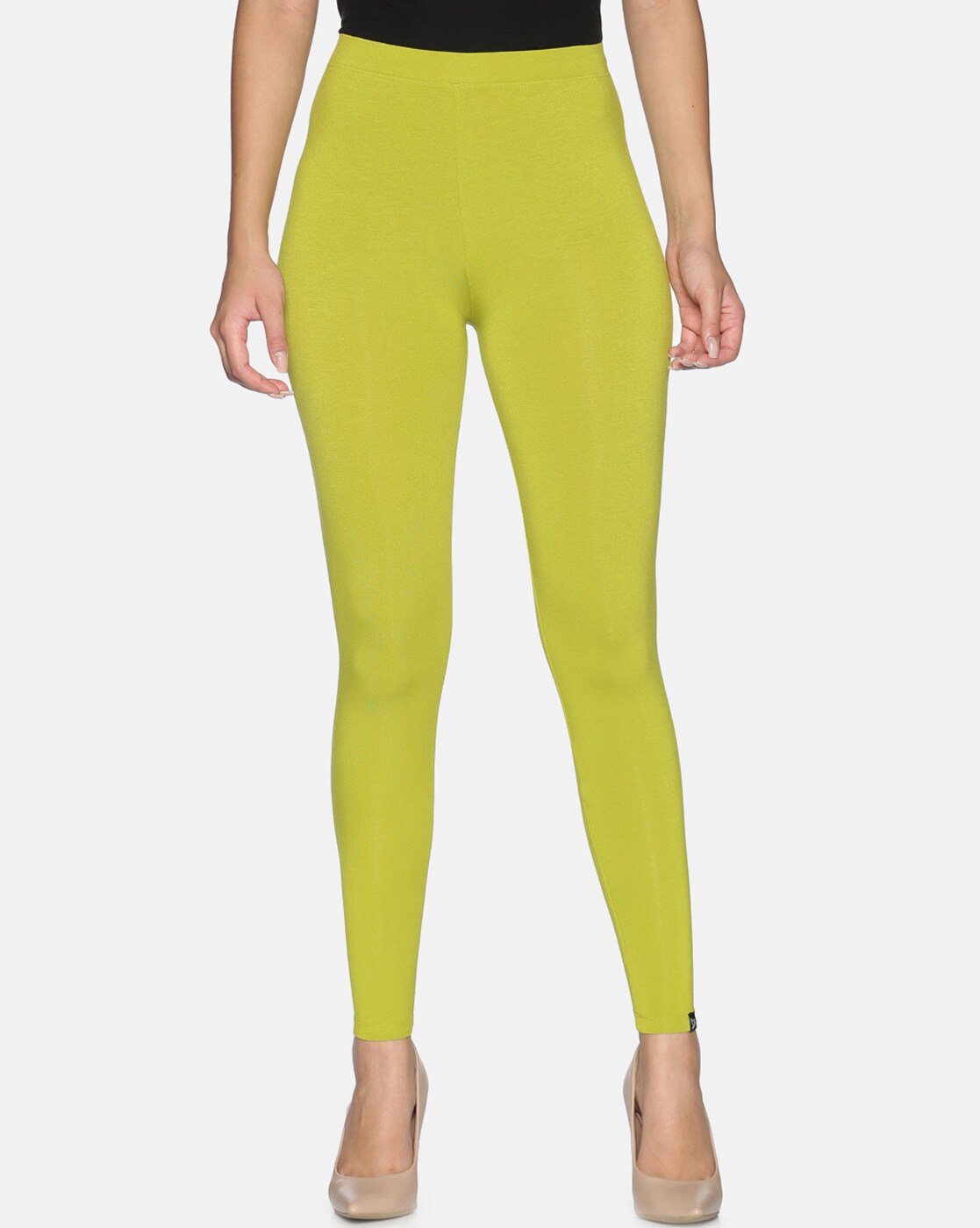 Buy Green Leggings for Women by Twin Birds Online