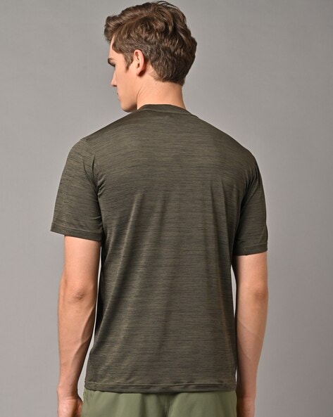 Adidas olive green outlet t shirt mens