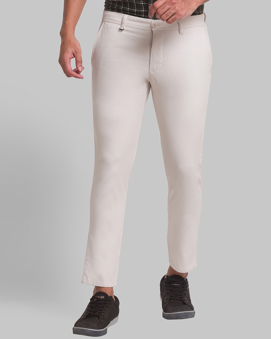 Buy Parx Light Fawn Trouser (Size: 30)-XMTX03289-F2 at Amazon.in