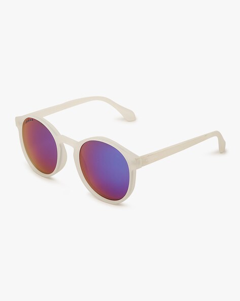 Buy Fastrack Grey Round Sunglasses for Unisex Online