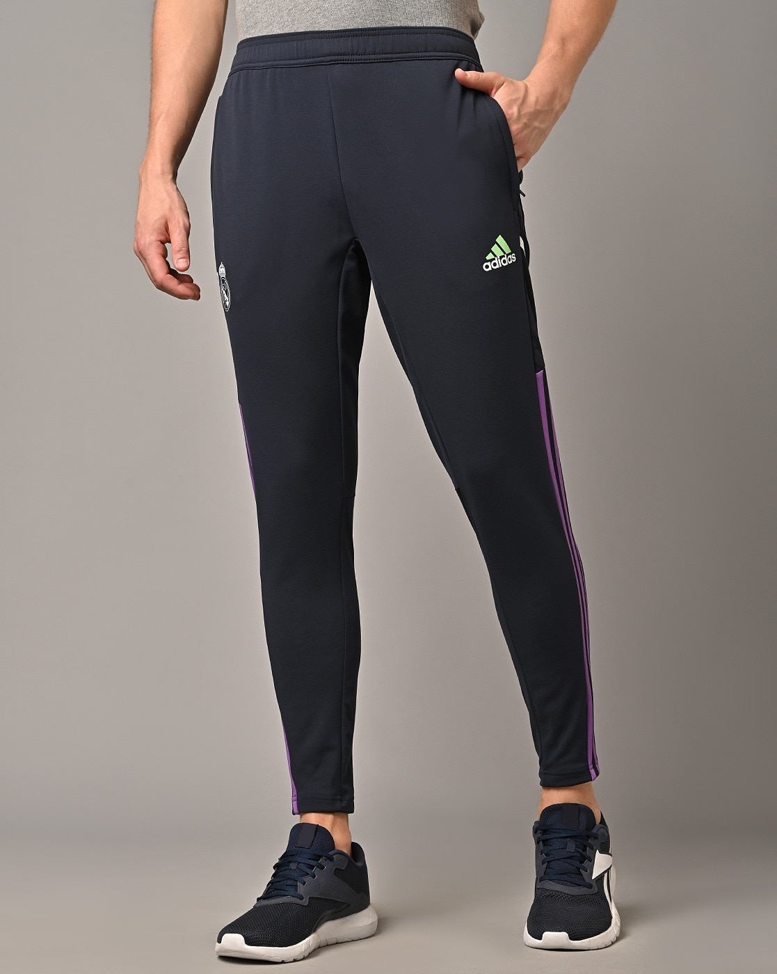 Adidas Navy Blue Polyester Track Pant INSIDE NET, Size: Large, Men at best  price in Amritsar