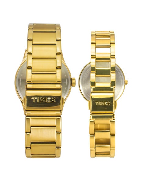 Timex gold hot sale watch price