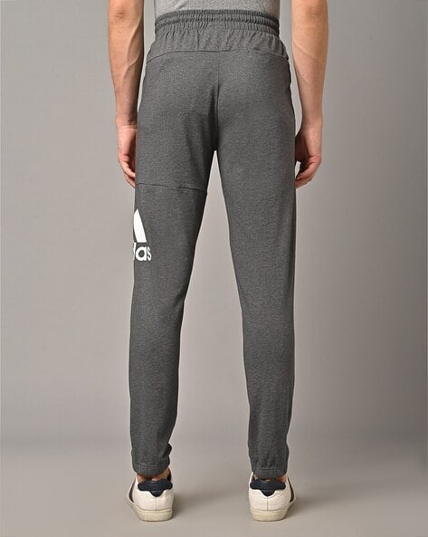 Adidas dark hotsell grey joggers