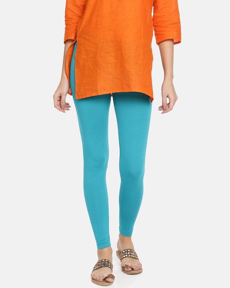 Buy Blue Leggings for Women by Twin Birds Online