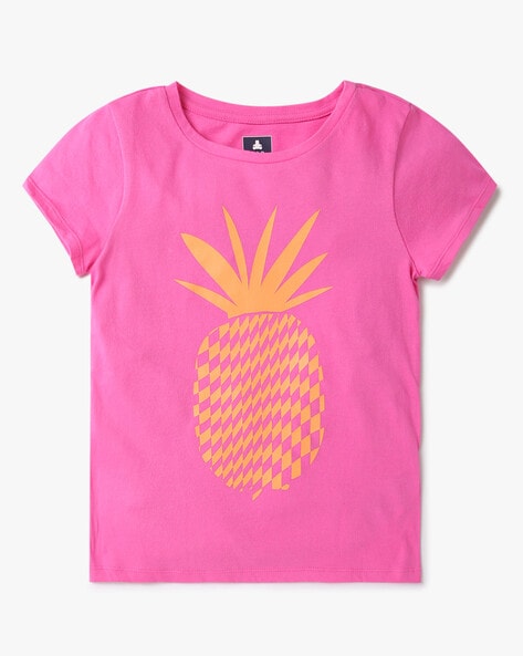 Gap Kids Graphic Print Round-Neck T-Shirt