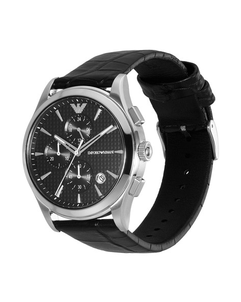 Buy EMPORIO ARMANI AR11530 Water-Resistant Color Watch Multifunction LUXE Black | Men AJIO 