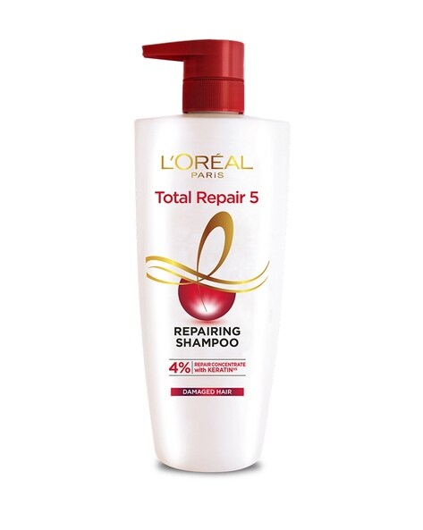  L'Oreal Paris Hair Expertise Total Repair 5 Shampoo, 640ml :  Beauty & Personal Care