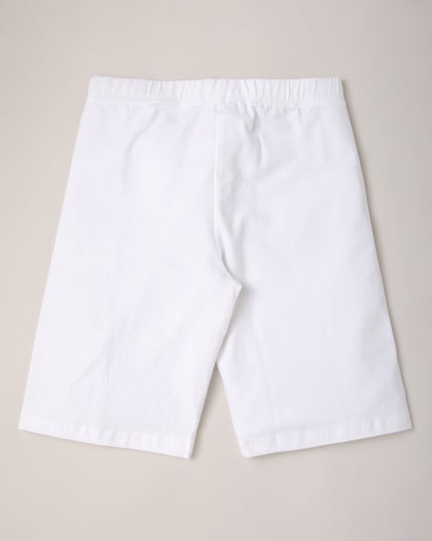 Buy White & Black Shorts & 3/4ths for Girls by D'Chica Online