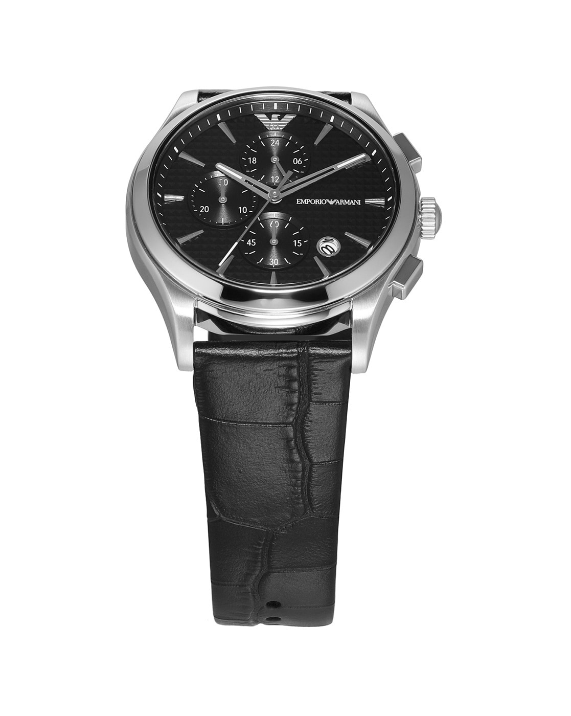 AJIO Multifunction LUXE Men ARMANI Black | Water-Resistant EMPORIO Color Watch | Buy AR11530