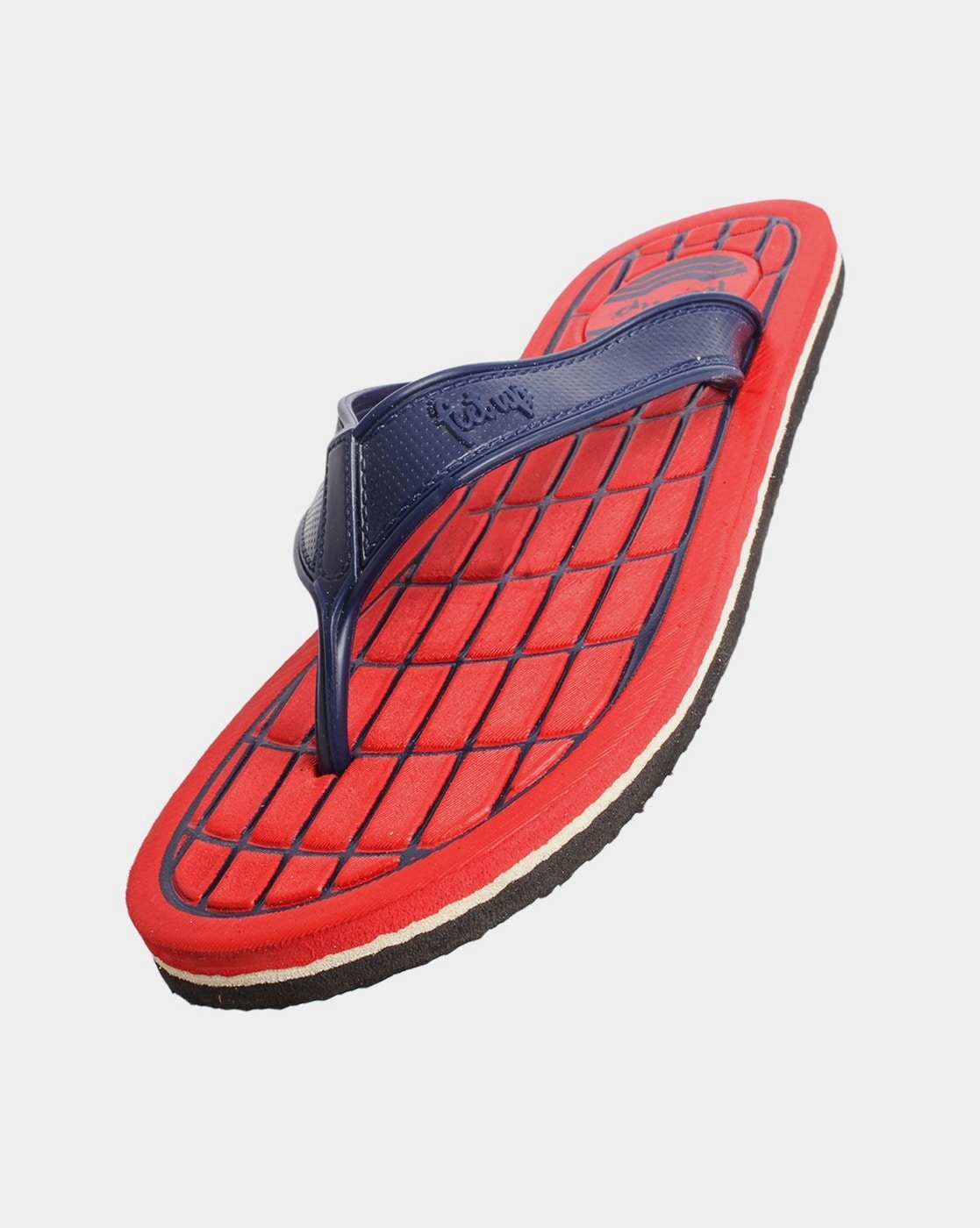 Buy Red Flip Flop & Slippers for Men by FEET UP Online