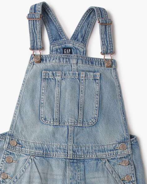 Gap denim dungarees best sale womens