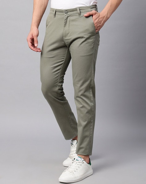 Men Fashion Casual Slim Fit Stretchy Skinny Pants Mid Rise Dress Pencil  Trousers  eBay