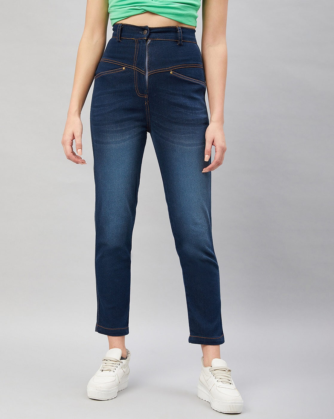 Buy Blue Jeans & Jeggings for Women by ORCHID BLUES Online